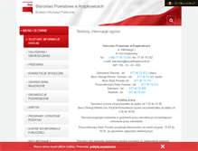 Tablet Screenshot of bip.powiatkrapkowicki.pl
